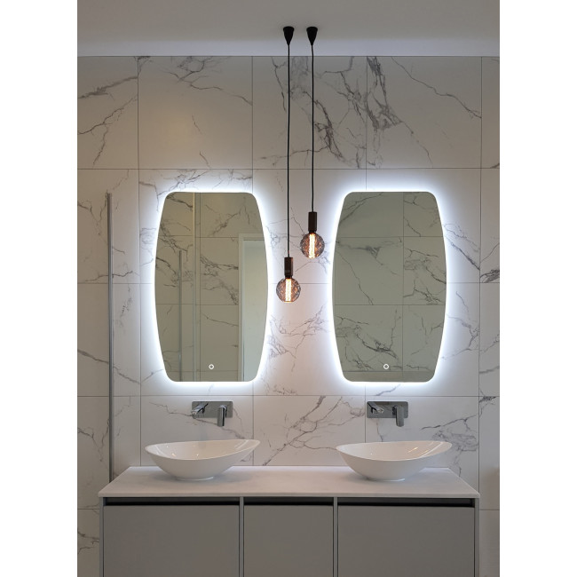 Trendy Mirrors Asti Backlit LED Mirror with Demister