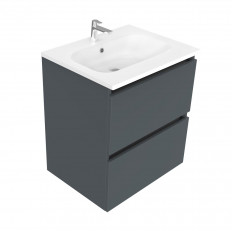 Newtech 600 Oxley Wall Hung Vanity 2 Drawer
