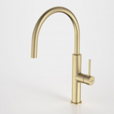 Caroma Liano II Sink Mixer - Brushed Brass