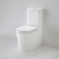 Caroma Liano II Cleanflush Easy Height Wall-Faced Toilet Suite (Soft close seat)
