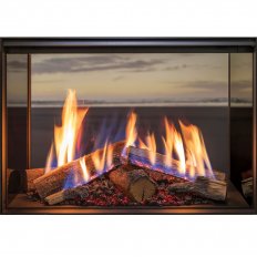 Rinnai Linear 800 Gas Fire with FlameTech