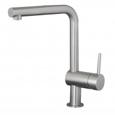 Aquatica Stainless Steel Sink Mixer with Pullout Head (No spray)