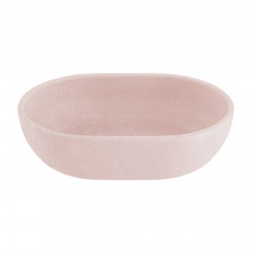 Robertson Elementi Bare Concrete Vessel Basin, Prego Oval - Pink