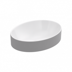 Kohler Chalice Oval Vessel Basin White