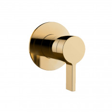 Kohler Components Shower/Bath Mixer, Thin Trim, Lever Handle - Brushed Brass 
