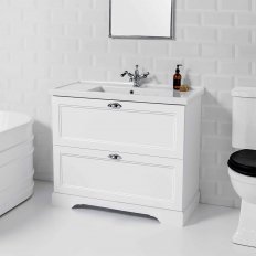 VCBC English Classic 1000 Floor Standing Vanity 2 Drawer