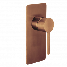 Waterware Loft Shower/Bath Mixer Brushed Copper