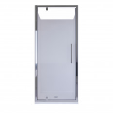 Aquatica Prestigio Alcove Shower System 900 x 900 - Silver