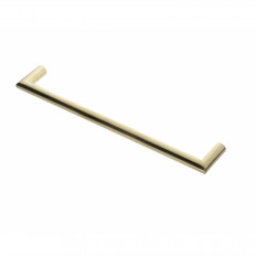 Heirloom Strata Genesis Single Bar Towel Warmer 632mm - Brushed Brass