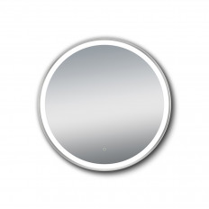 Waterware Cadre 850mm LED Mirror with Demister Brushed Stainless