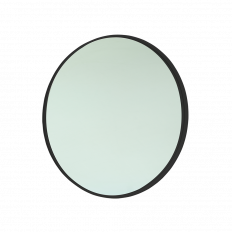 Waterware 1100mm Round Mirror Matte Black