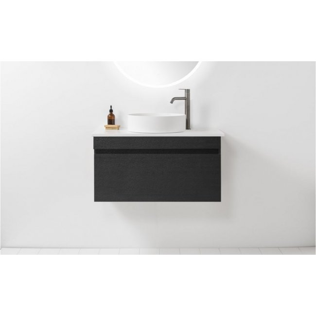 VCBC Soft Solid Surface 800 Wall-Hung Vanity, 1 Drawer