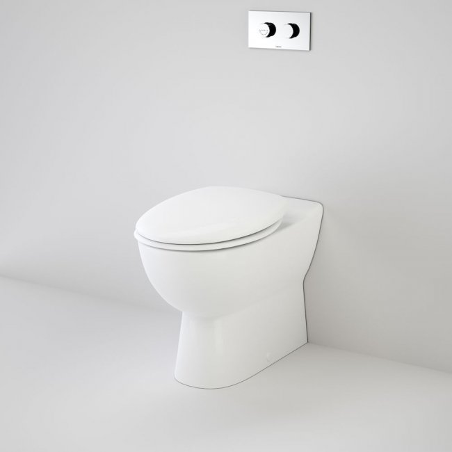 Caroma Leda Care Wall Faced Invisi Series II Toilet Suite