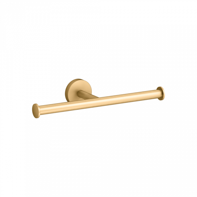 Kohler Elate Double Toilet Roll Holder - Brushed Brass