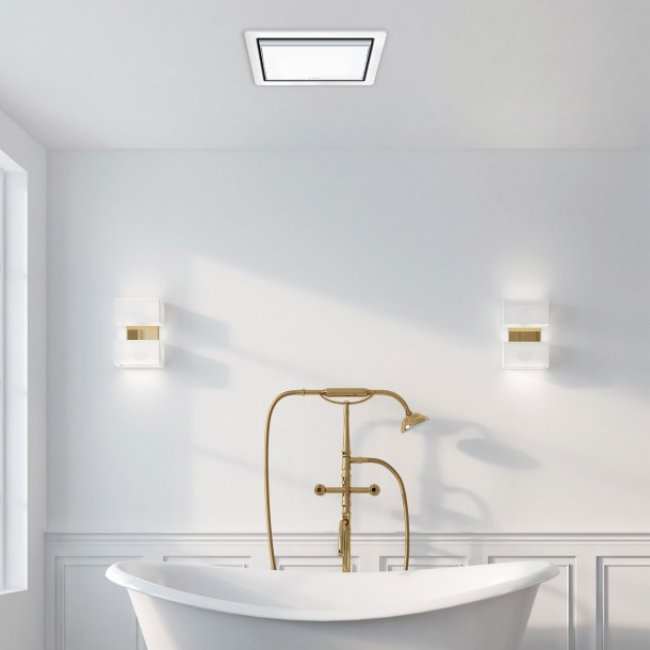 IXL Tastic Luminate Heat Module - Bathroom Ceiling Heater - White