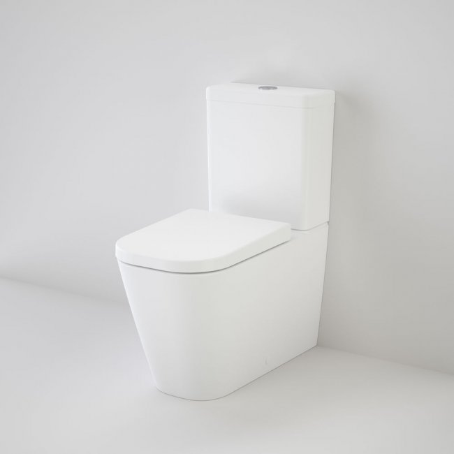 Caroma Luna Square Cleanflush Wall Faced Toilet Suite