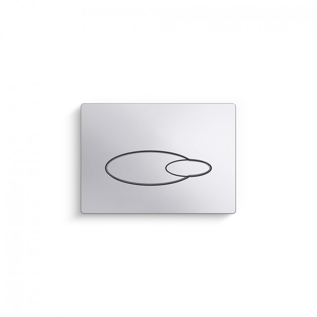 Kohler Oval Flush Plate - Chrome