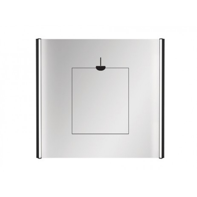 St Michel Solo Simple Mirror 900 & 1 x Demister & Kobi LED
