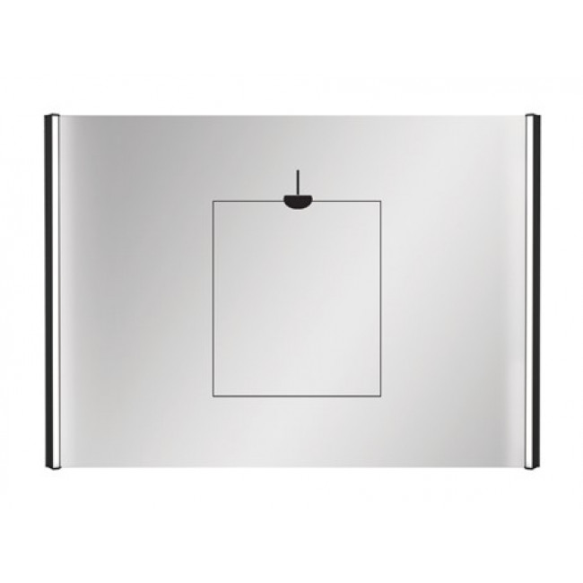 St Michel Solo Simple Mirror 1200 & 1 x Demister & Kobi LED