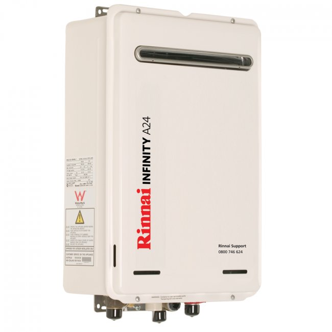 Rinnai INFINITY A24 24L External Continuous Flow Gas Water Heater
