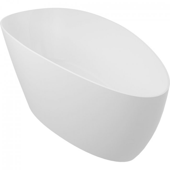 Newtech Harper Freestanding Oval Bath - Gloss White