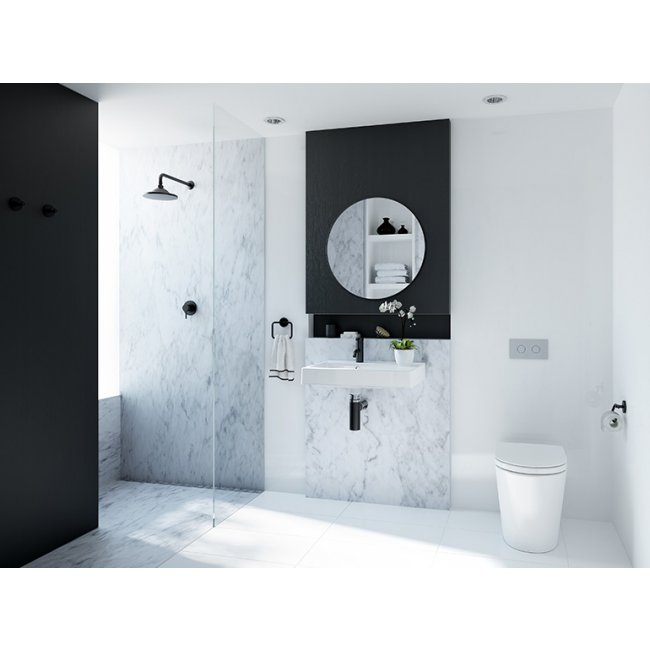 Caroma Liano Wall Faced Invisi Series II Toilet Suite