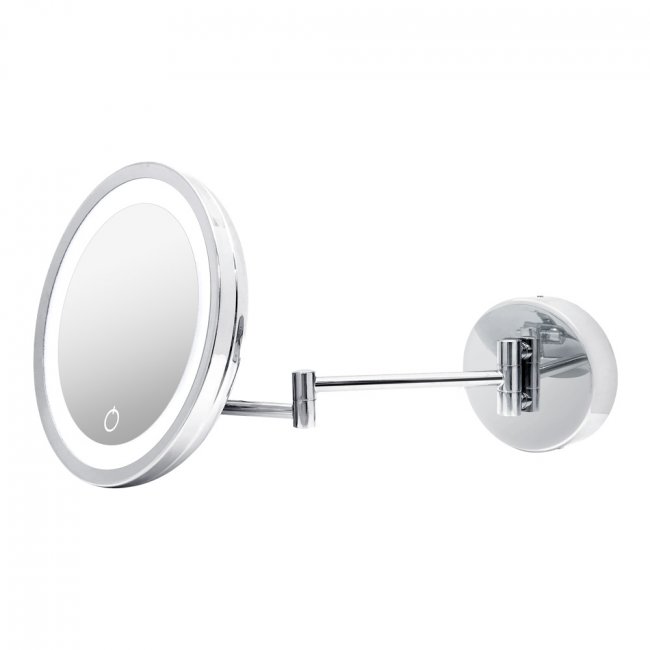 Trendy Mirrors Wall Mount LED Light Magnifying Mirror