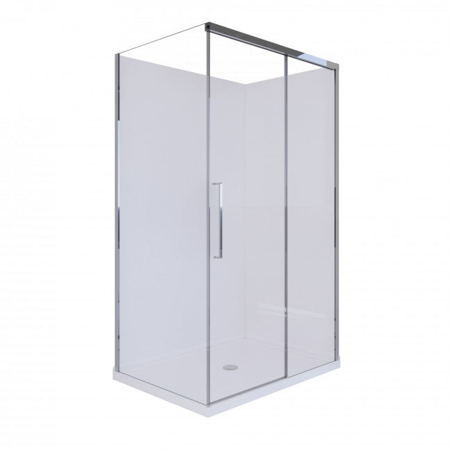 Aquatica Spacea Right Corner Shower System 1200 x 900