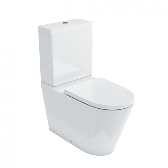 VCBC Sphere Back-To-Wall Toilet Suite with Cistern & Soft-Close Seat