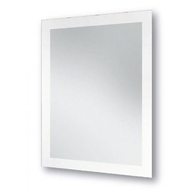 Trendy Mirrors Rectangle Sandblasted And Frosted 50mm Edge Mirror 