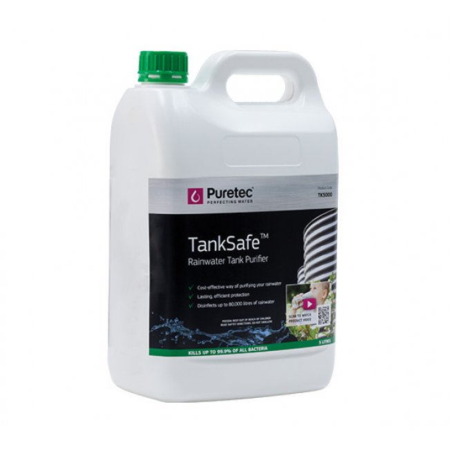 Puretec TankSafe Water Purification Disinfectant 5.0 L