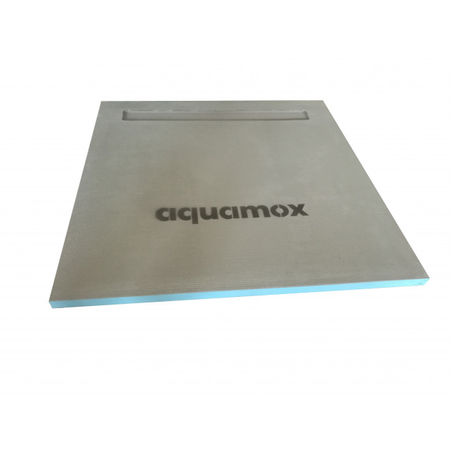 Aquamox Tile-Over Shower Base - Channel Waste