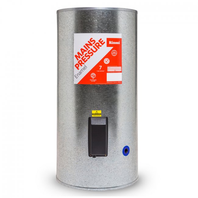 Rinnai Enamel Mains Pressure Indoor Hot Water Cylinder