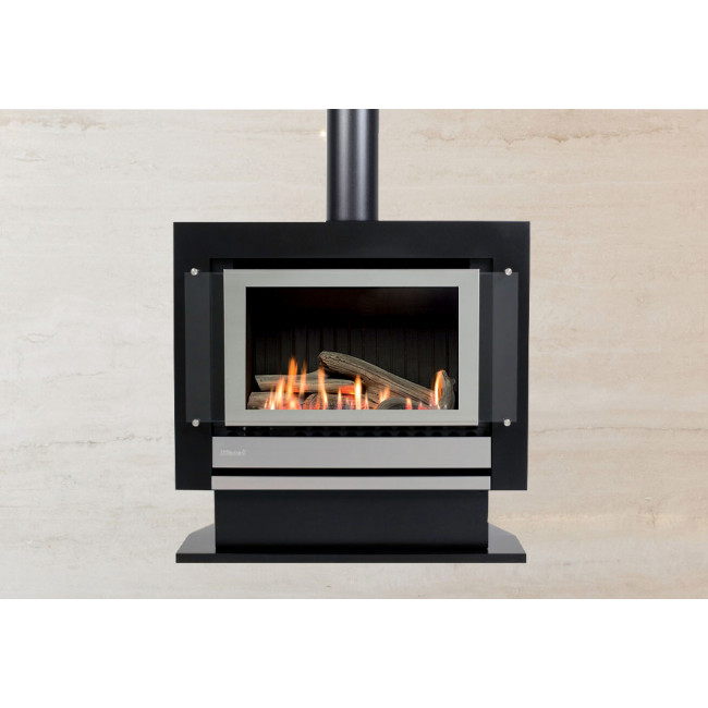 Rinnai Neo Freestander Gas Fire with Simple Remote - Console or Plinth