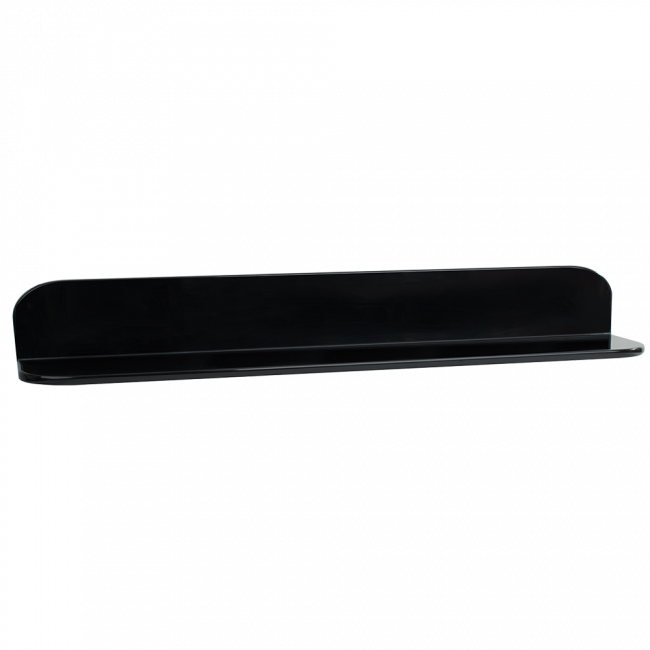 Waterware iStone Flippable 900mm Shelf Gloss Black