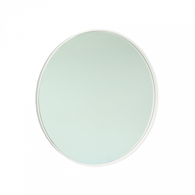 Waterware 1100mm Round Mirror Matte White