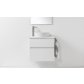 VCBC Soft Solid Surface 650 Wall-Hung Vanity, 2 Drawers