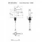 Heirloom 209 Series Basin Mixer - Brushed Nickel