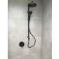Robertson Elementi Splash 1 Column Shower 3 Function - Black