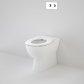 Caroma Leda Care Wall Faced Invisi Series II Toilet Suite
