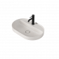 Caroma Liano II 600mm Pill Inset Basin with Tap Landing (1 Tap Hole) - Matte Speckled 