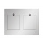 St Michel Solo Simple Mirror 1200 & 2 x Demister pad