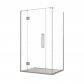 Newline Acclaim Tile Shower 2 Sided Recessed with Channel Drain - Chrome