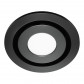 Manrose Contour LED Fascia Round - Black