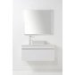 VCBC Soft Solid Surface 1000 Wall-Hung Vanity, 1 Drawer