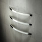 Heirloom Strata Studio 1 Curved Towel Warmer 700mm - Stainless Steel