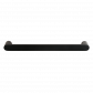Waterware Towel Rail Single Bar Round 12V 650mm Satin Black