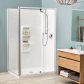 Clearlite Sierra Showers Moulded Wall - White