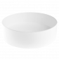 Waterware iStone Round Basin 380 x 110mm Gloss White