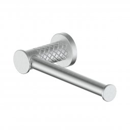 Greens Tapware Textura Toilet Roll Holder Brushed Stainless